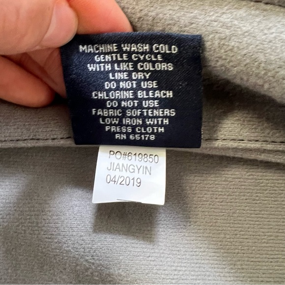 Charles River Zip Up Lightweight Jacket Sz L - Picture 8 of 9